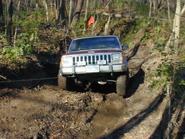 Stopping might leave a person in need of a winching...